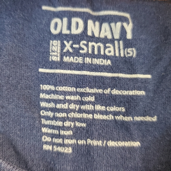 2 Old Navy Long Sleeve Crew Neck Tops Size XS-5 - Picture 7 of 8